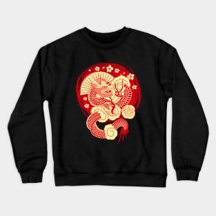 Traditional Chinese Dragon Crewneck Sweatshirt